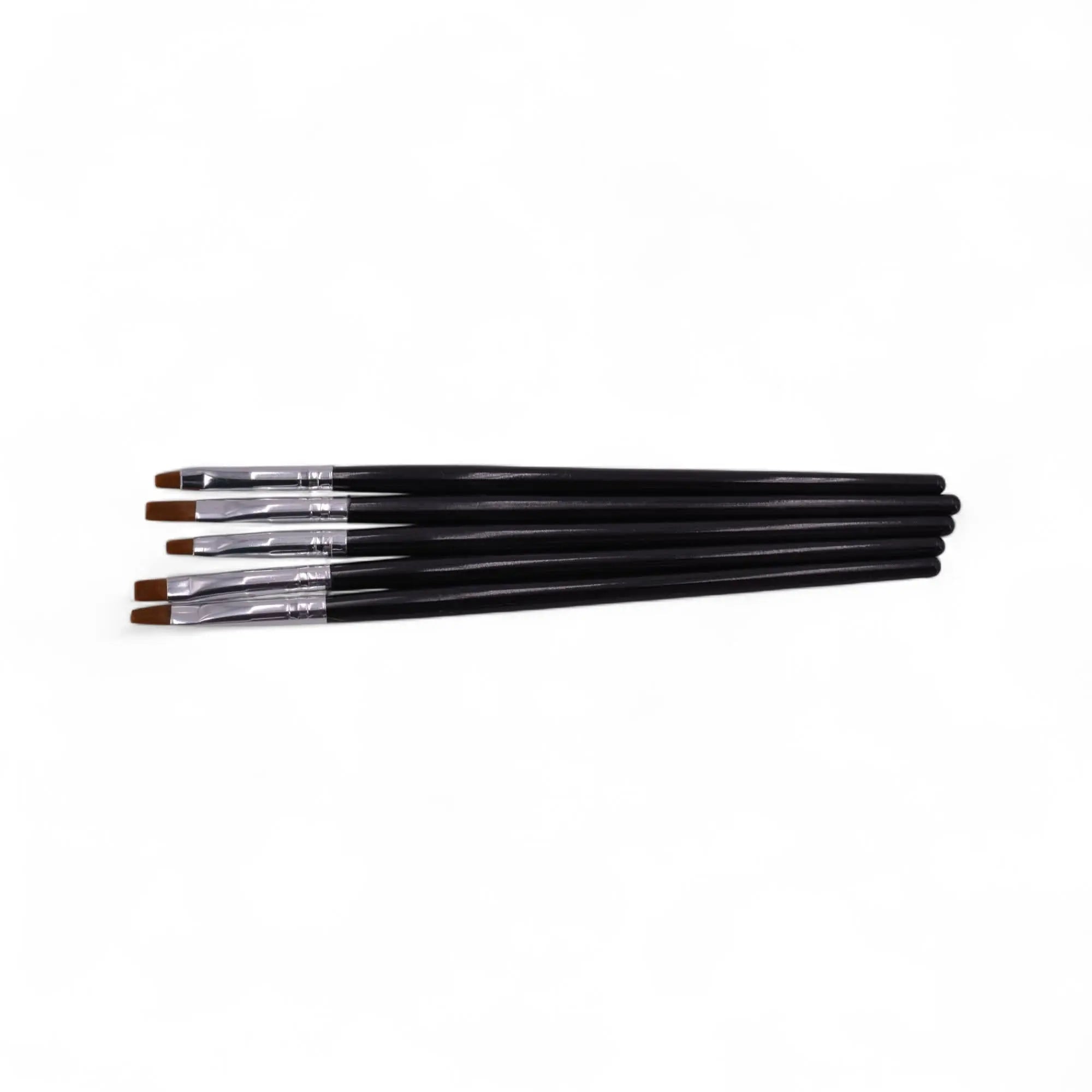 Lot 5 Pinceaux Droit - Manche Bois OCIBEL