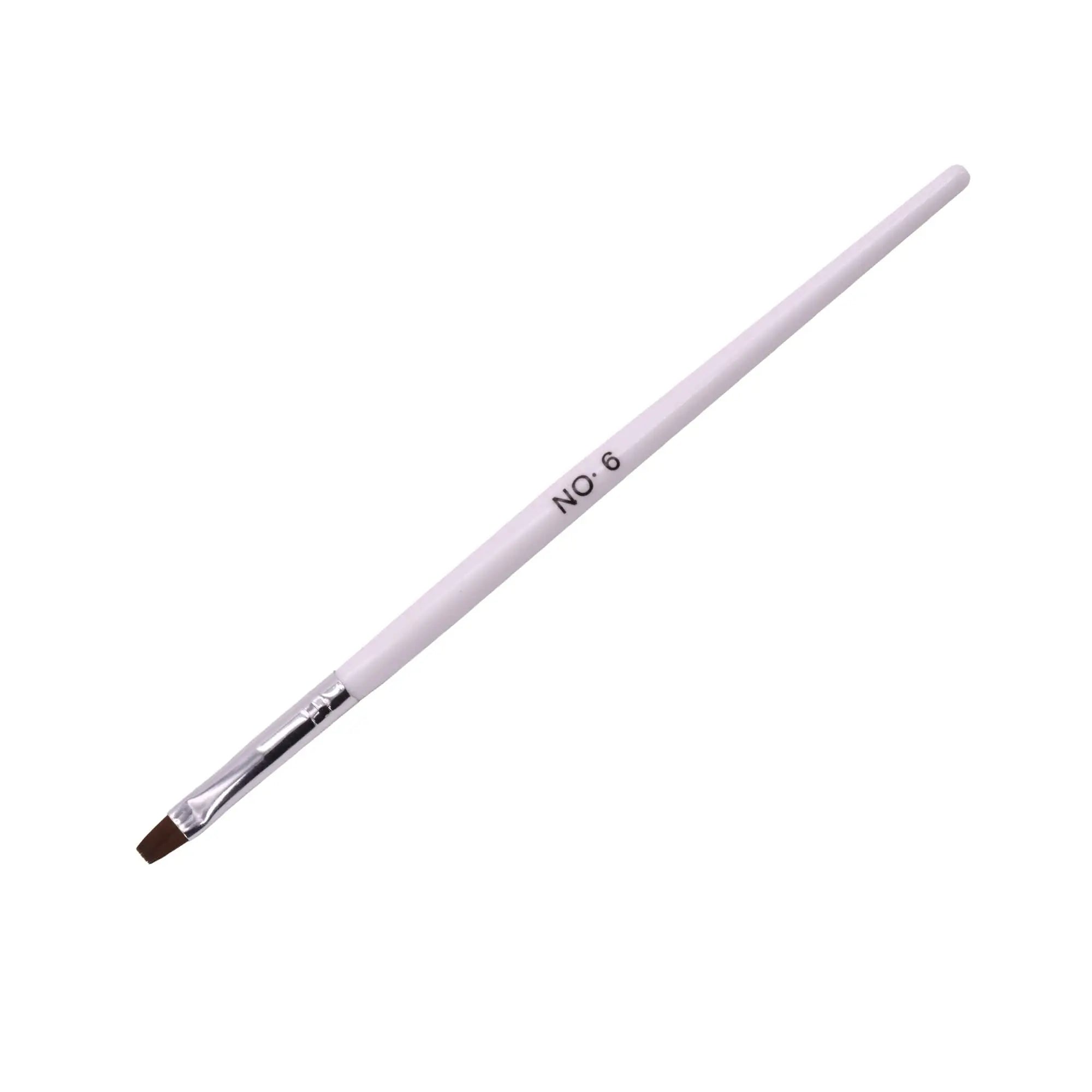 Pinceau Taille 6 Gel Carré – Manche Bois OCIBEL