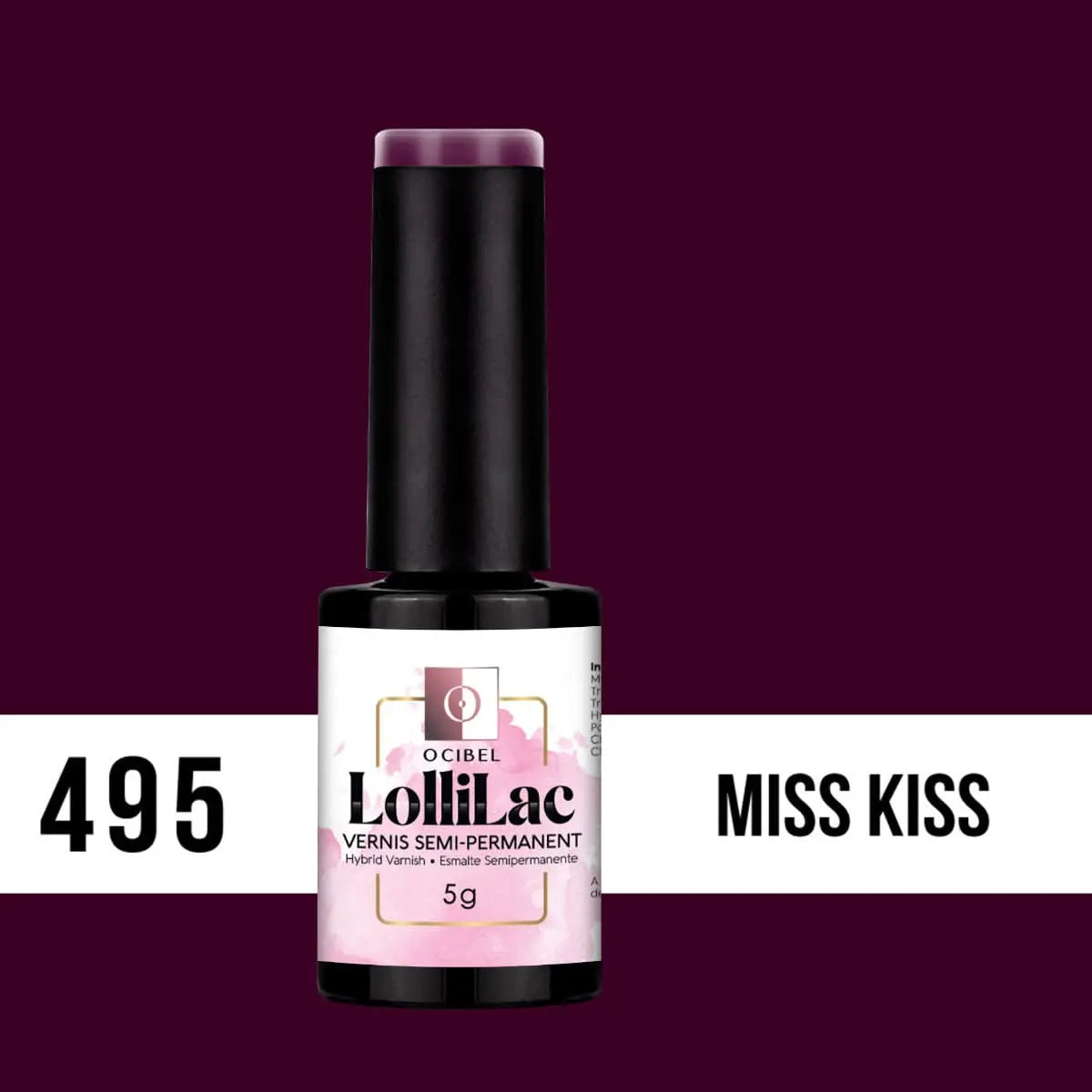 Vernis Semi Permanent UV / LED - Automne N°495 OCIBEL
