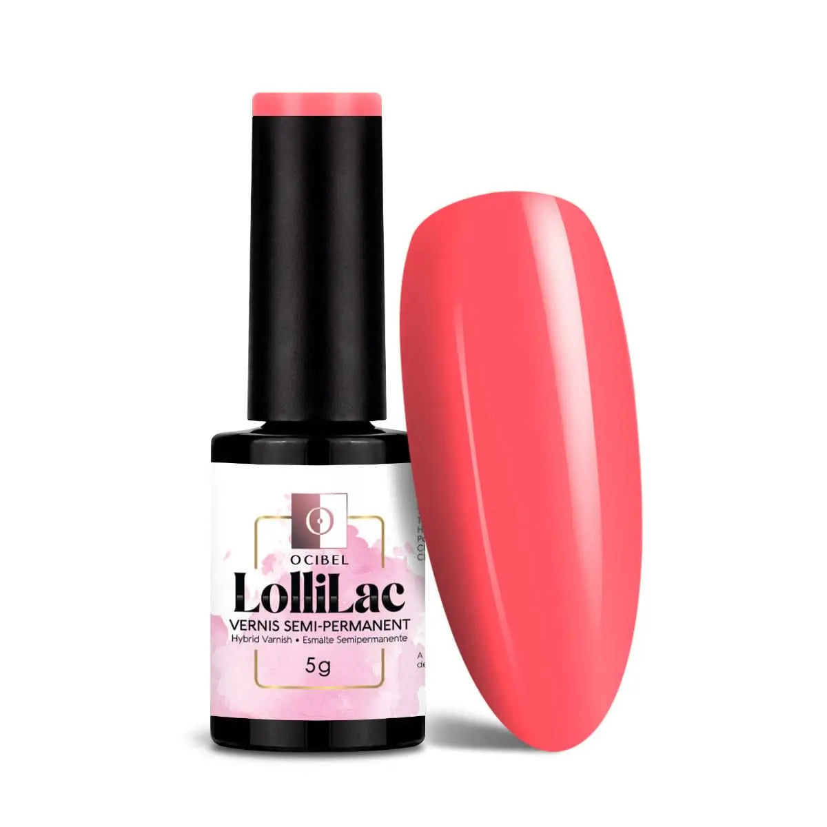Vernis Semi Permanent UV / LED - Les Néons N°74 Sans HEMA / DI-HEMA OCIBEL