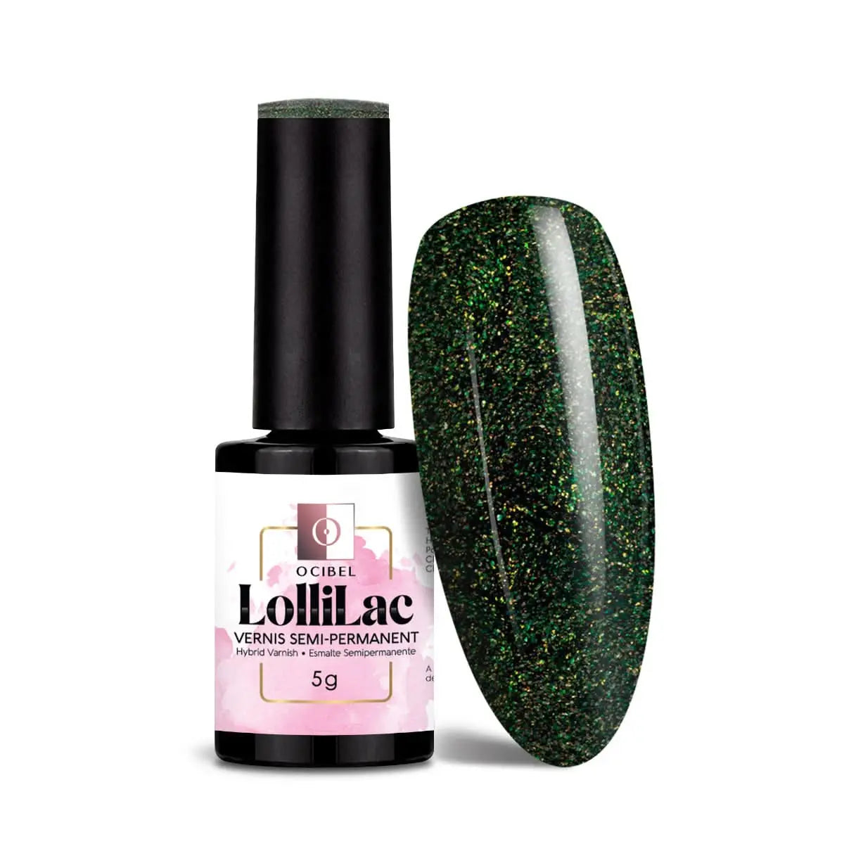 Vernis Semi Permanent UV / LED - Noël Addict N°622 OCIBEL