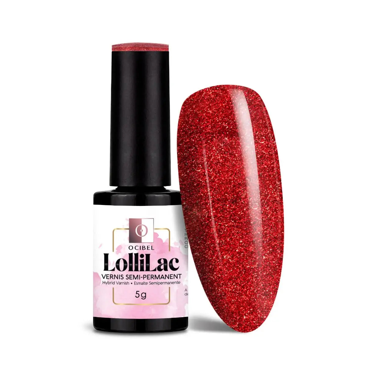 Vernis Semi Permanent UV / LED - Noël Addict N°624 OCIBEL