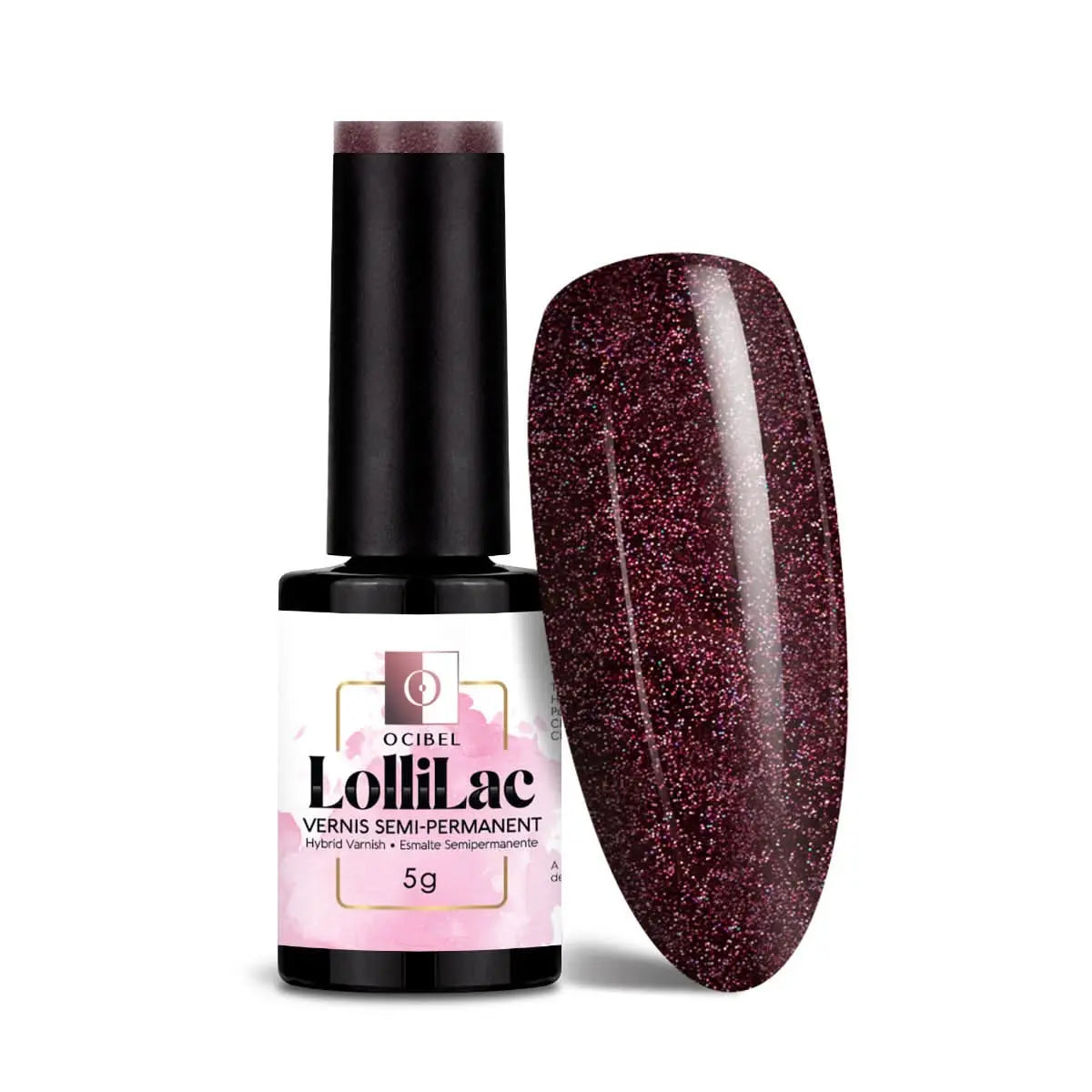 Vernis Semi Permanent UV / LED - Noël Addict N°626 OCIBEL
