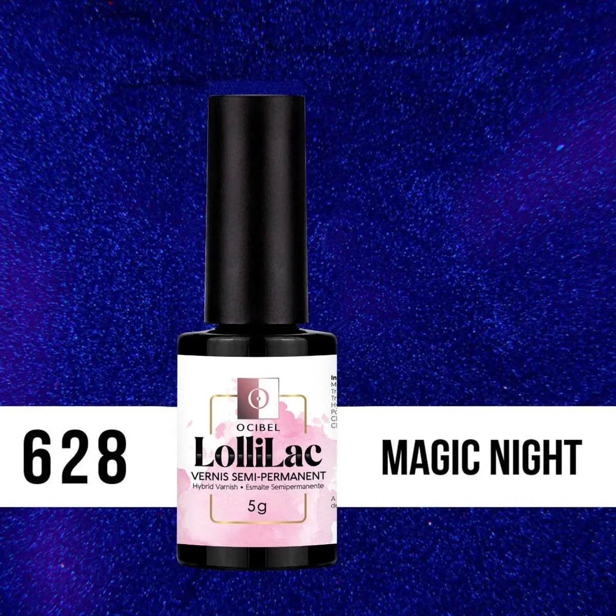 Vernis Semi Permanent UV / LED - Noël Addict N°628 OCIBEL